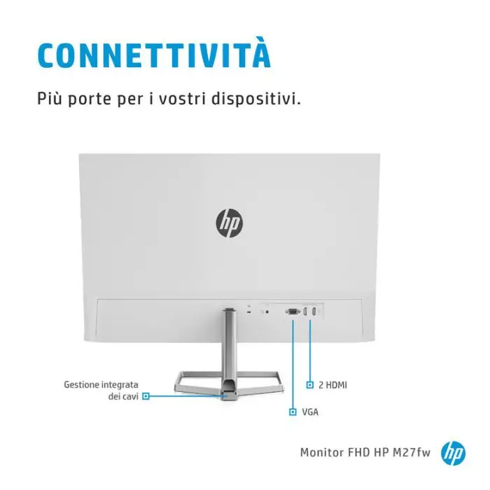HP Monitor FHD M27fw , 153479 , Immagine 9