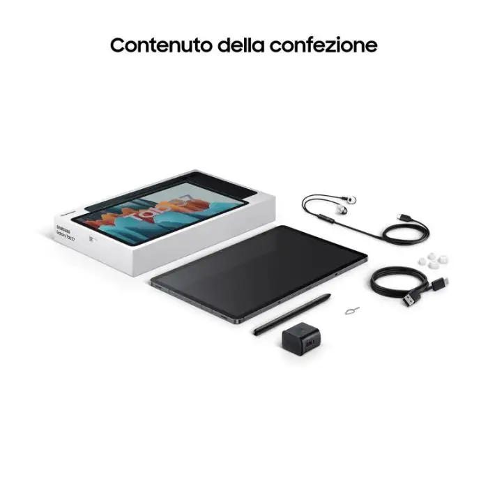 Samsung Galaxy Tab S7 LTE SM-T875NZKAEUE 4G 128 GB 27,9 cm (11&quot;) Qualcomm Snapdragon 6 GB Wi-Fi 6 (802.11ax) Android 11 Nero , 131477 , Immagine 6