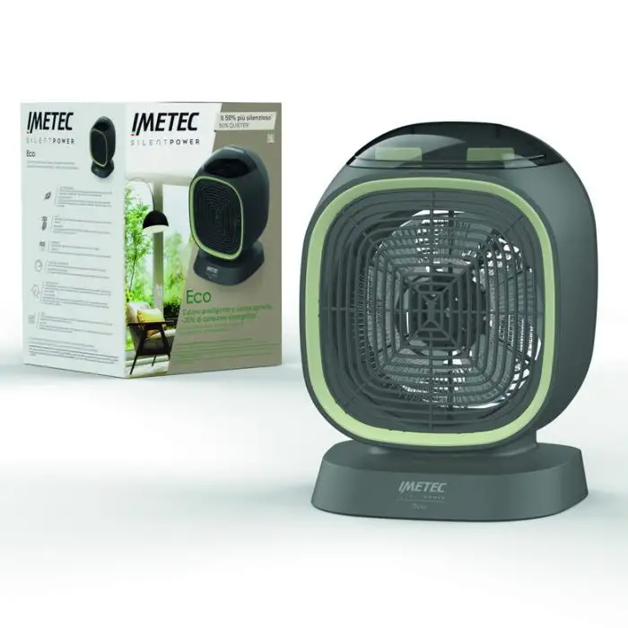 Imetec Silent Power Eco Interno Verde, Grigio 2100 W Riscaldatore ambiente elettrico con ventilatore , 138567 , Immagine 7