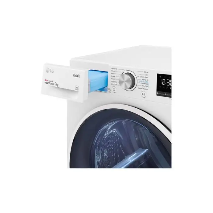 LG RH90V9AVHN asciugatrice Libera installazione Caricamento frontale 9 kg A+++ Bianco , 149390 , Immagine 7