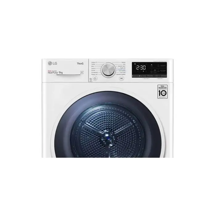 LG RH90V9AVHN asciugatrice Libera installazione Caricamento frontale 9 kg A+++ Bianco , 149390 , Immagine 6