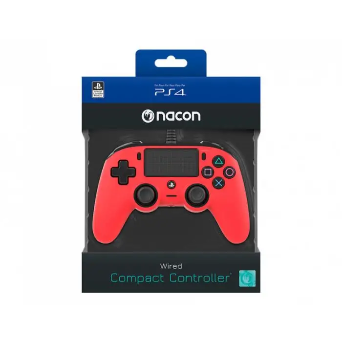NACON PS4OFCPADRED periferica di gioco Rosso USB Gamepad Analogico/Digitale PC, PlayStation 4 , 121653 , Immagine 5