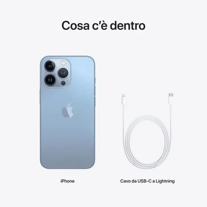 Apple iPhone 13 Pro 128GB Azzurro Sierra , 138512 , Immagine 10