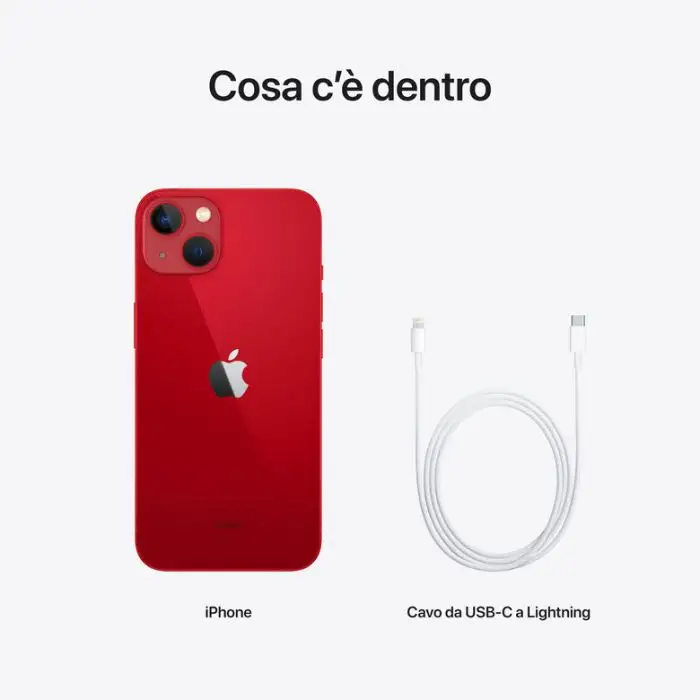 Apple iPhone 13 256GB (PRODUCT)RED , 138538 , Immagine 9