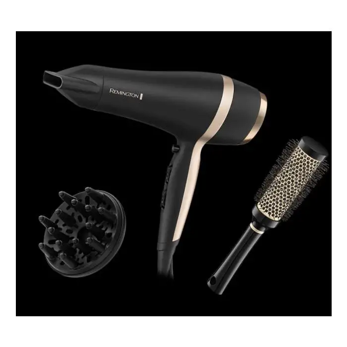 Remington AC9140 asciuga capelli 2400 W Beige, Nero