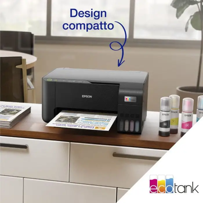 Epson EcoTank ET-2860 Ad inchiostro A4 5760 x 1440 DPI 33 ppm Wi-Fi , 151867 , Immagine 5