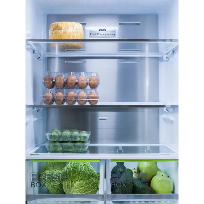 Midea MDRB593FGE02 frigorifero con congelatore Libera installazione 416 L E Stainless steel , 147923 , Immagine 7