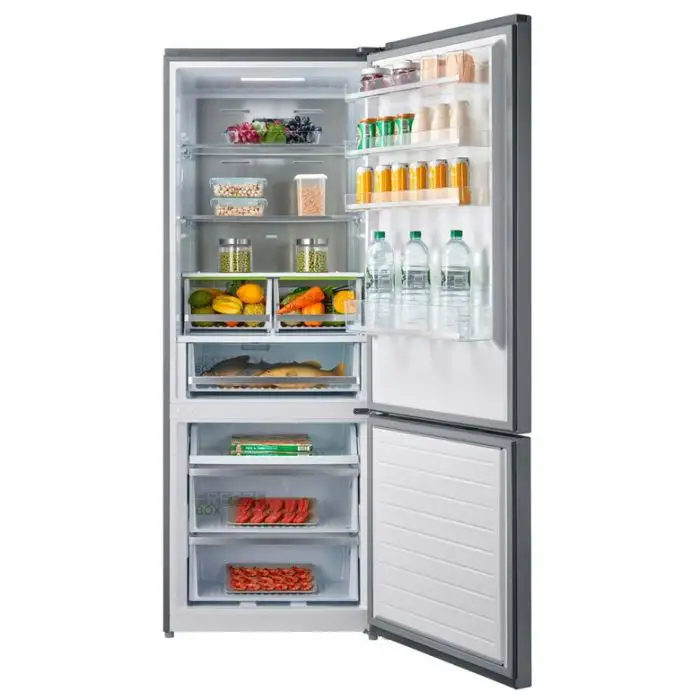 Midea MDRB593FGE02 frigorifero con congelatore Libera installazione 416 L E Stainless steel , 147923 , Immagine 4