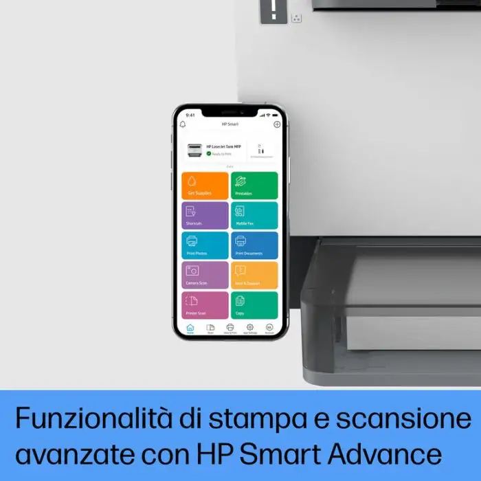HP LaserJet Stampante multifunzione Tank 1604w, Bianco e nero, Stampante per Aziendale, Stampa, copia, scansione, Scansione verso e-mail, Scansione verso e-mail/PDF, scansione verso PDF , 145393 , Immagine 11