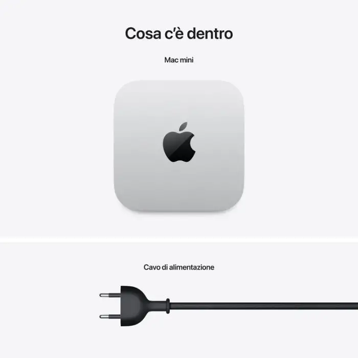 Apple Mac mini - Chip M4 10‑core CPU, 10‑core GPU, 24GB, 512GB SSD , 156439 , Immagine 8