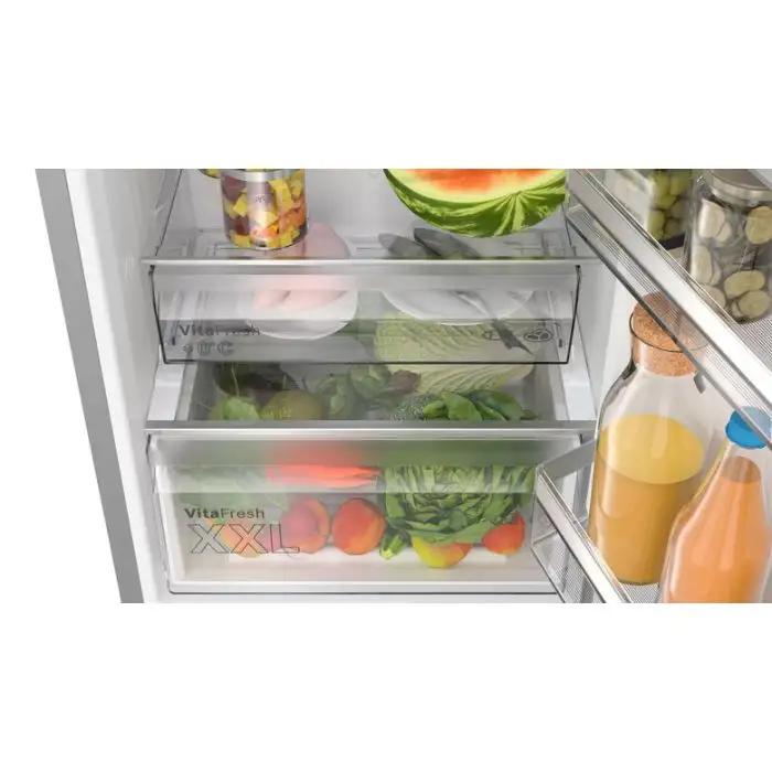 Bosch Serie 4 KGN392LDF frigorifero con congelatore Libera installazione 363 L D Acciaio inossidabile , 142487 , Immagine 5
