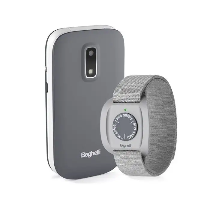 Beghelli Salvalavita Phone SLV20 7,11 cm (2.8&quot;) 104 g Grigio Telefono per anziani , 137009 , Immagine 5