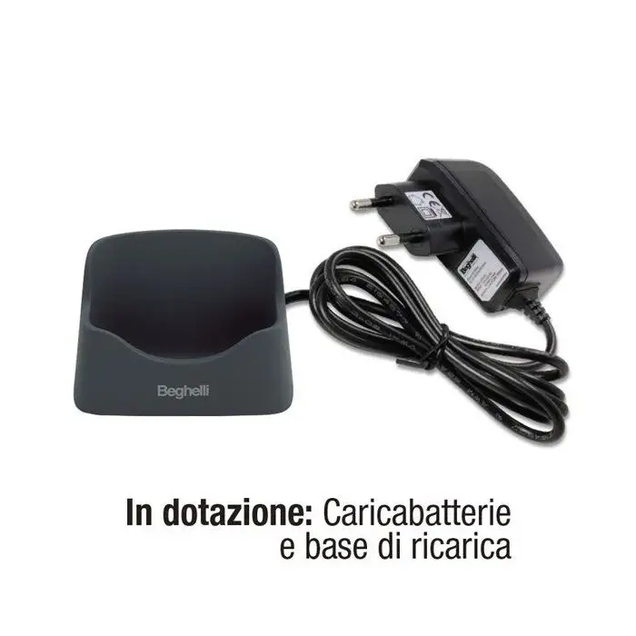 Beghelli Salvalavita Phone SLV20 7,11 cm (2.8&quot;) 104 g Grigio Telefono per anziani , 137009 , Immagine 6