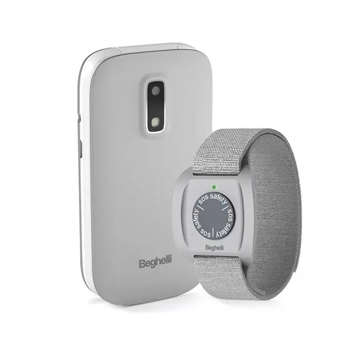 Beghelli Salvalavita Phone SLV30-GPS 7,11 cm (2.8&quot;) 104 g Grigio Telefono per anziani , 137010 , Immagine 4