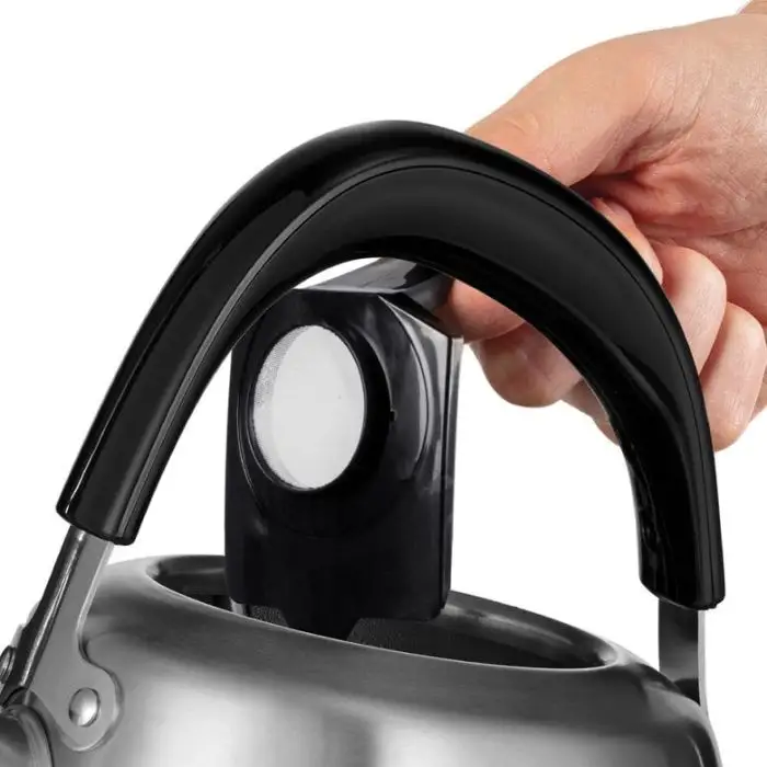 Russell Hobbs Stylevia bollitore elettrico 1,5 L 2200 W Nero, Acciaio  inossidabile in Offerta Online