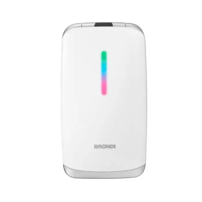 Brondi Contender 7,62 cm (3&quot;) Bianco Telefono per anziani , 138734 , Immagine 2