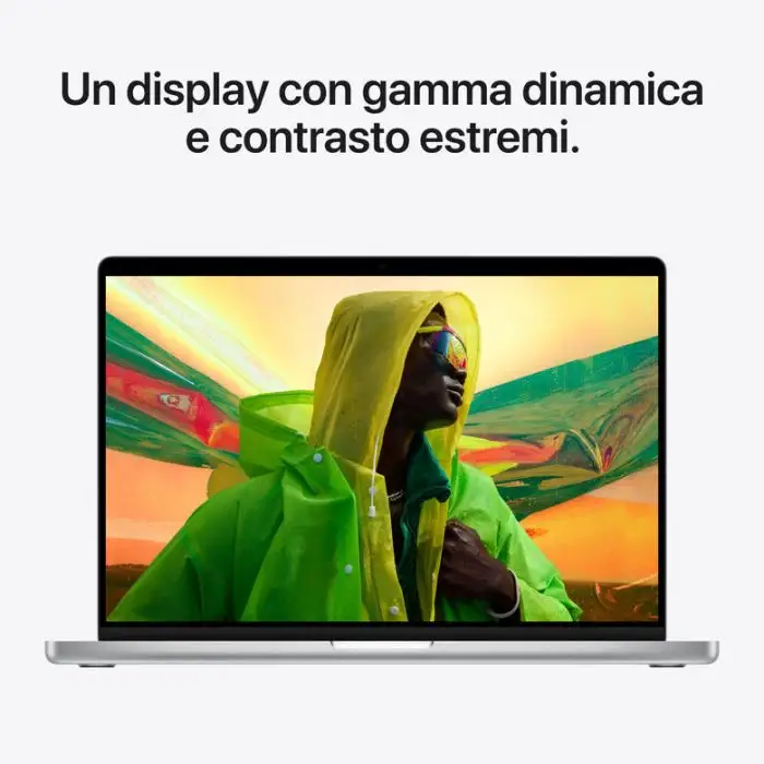 Apple MacBook Pro 14&quot; chip M1 Pro 8‑core CPU 14‑core GPU 512GB SSD Argento , Computer e portatili , 139261 , Immagine 8