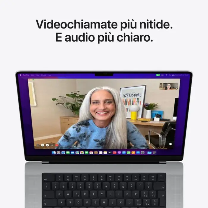 Apple MacBook Pro 14&quot; chip M1 Pro 8‑core CPU 14‑core GPU 512GB SSD Argento , Computer e portatili , 139261 , Immagine 9