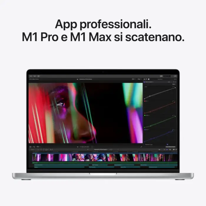 Apple MacBook Pro 14&quot; chip M1 Pro 8‑core CPU 14‑core GPU 512GB SSD Argento , Computer e portatili , 139261 , Immagine 6