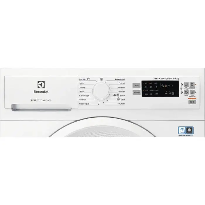 Electrolux EW6S526I lavatrice Caricamento frontale 6 kg 1151 Giri/min D Bianco , 139734 , Immagine 2