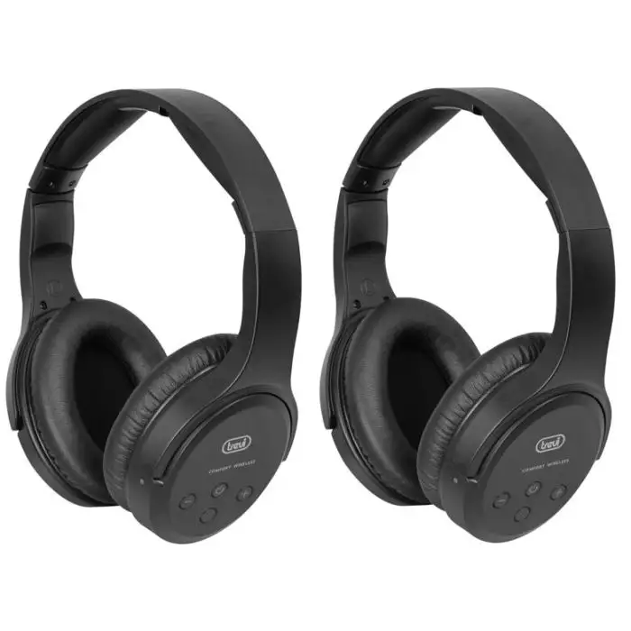 Trevi FRS 1580 TW Cuffie Con cavo e senza cavo A Padiglione TV Nero , 139384 , Immagine 4
