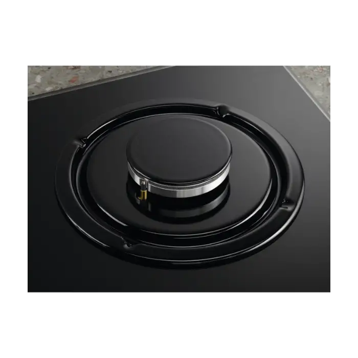 Electrolux Piano cottura gas EGG7536K Nero griglie in Piattina smaltata , 116923 , Immagine 3