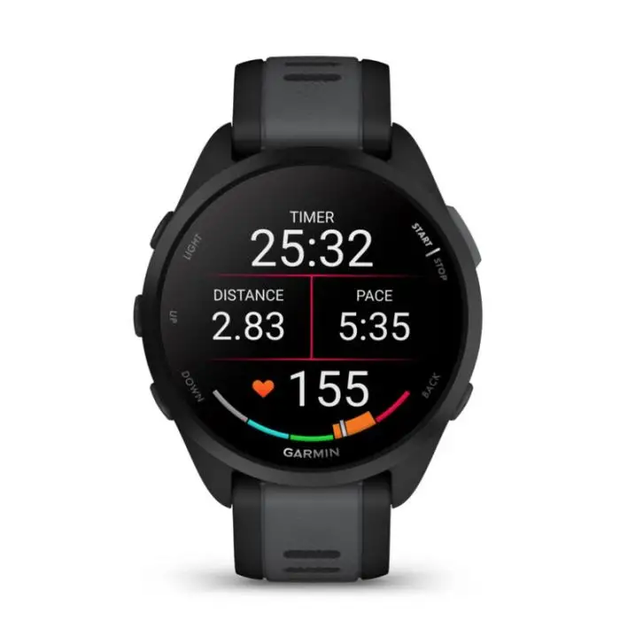Garmin Forerunner 165 3,05 cm (1.2&quot;) AMOLED Digitale 390 x 390 Pixel Touch screen Nero GPS (satellitare) , 153911 , Immagine 2