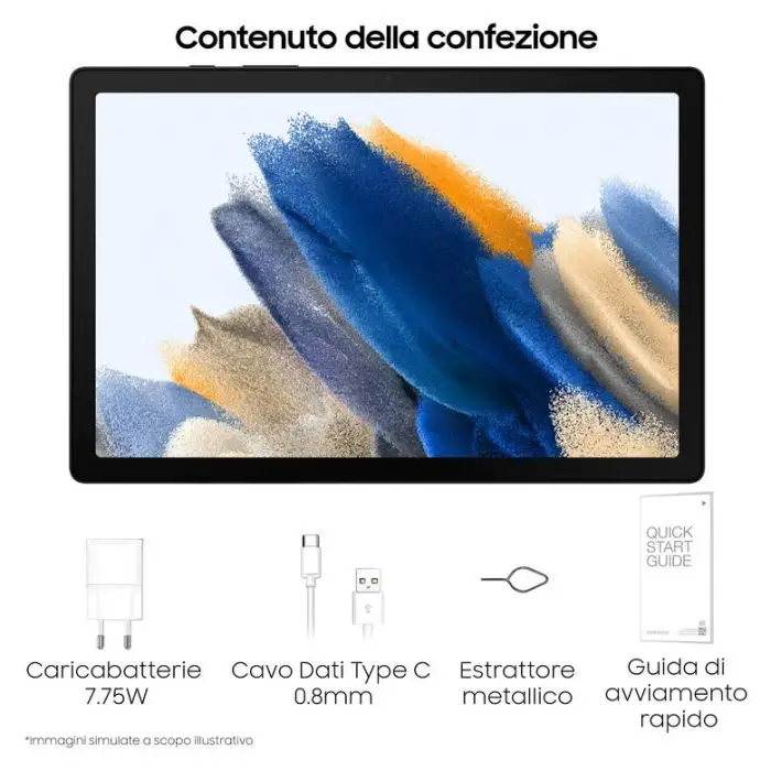 Samsung Tablet Galaxy Tab A8 Lte 4/64 Grigio , 139918 , Immagine 19