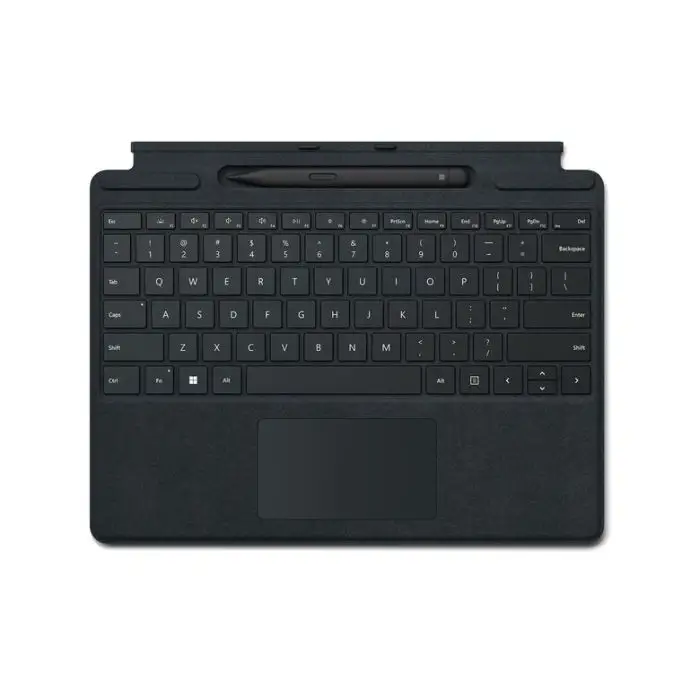 Microsoft Surface Pro X Signature Keyboard with Slim Pen Bundle Nero Microsoft Cover port QWERTY Italiano , 140031 , Immagine 2