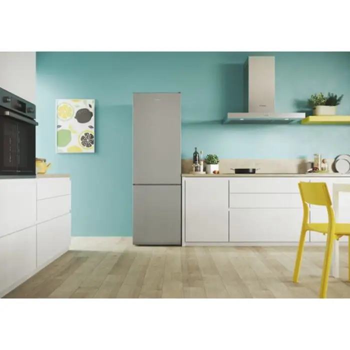 Candy City Combi CCT3L517ES frigorifero con congelatore Libera installazione 260 L E Argento , 152372 , Immagine 13