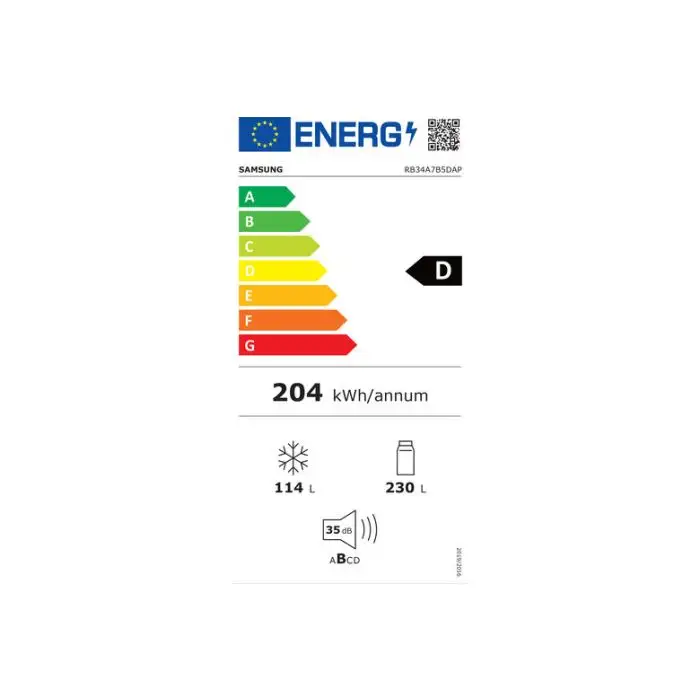 Samsung RB34D153939 frigorifero con congelatore Libera installazione 344 L D Beige , 143641 , Immagine 11