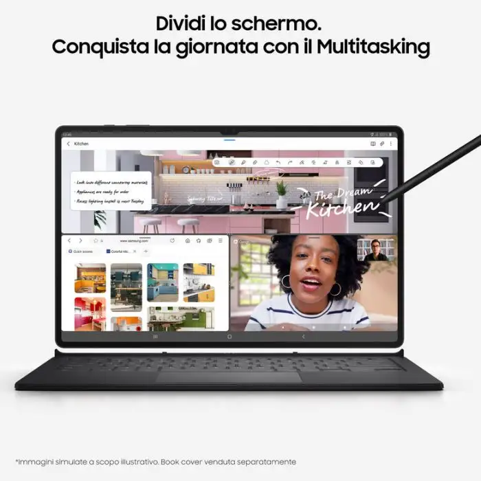 Samsung Galaxy Tab S8 Tablet Android 11 Pollici Wi-Fi RAM 8 GB 128 GB Tablet Android 12 Silver [Versione italiana] , 140407 , Immagine 16