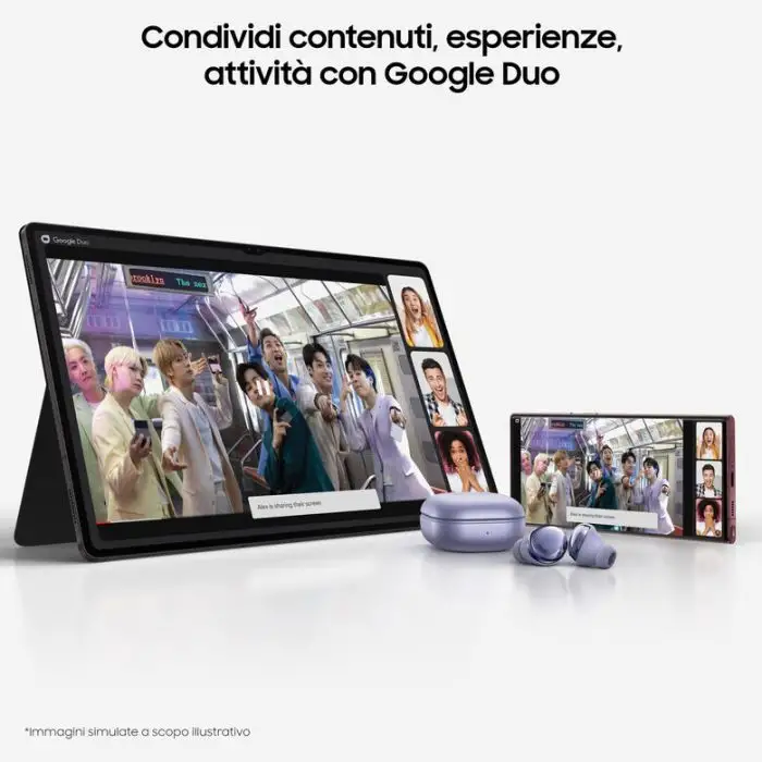 Samsung Galaxy Tab S8 Tablet Android 11 Pollici Wi-Fi RAM 8 GB 128 GB Tablet Android 12 Silver [Versione italiana] , 140407 , Immagine 15