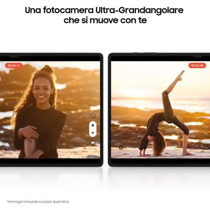 Samsung Galaxy Tab S8+ Tablet Android 12.4 Pollici Wi-Fi RAM 8 GB 256 GB Tablet Android 12 Silver [Versione italiana] , 140414 , Immagine 14