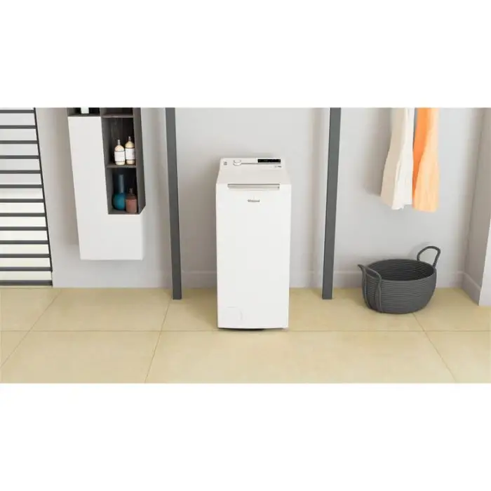 Whirlpool ZEN TDLR 6252BS IT lavatrice Caricamento dall&#039;alto 6 kg 1200 Giri/min B Bianco , Pc Notebook , 143984 , Immagine 6