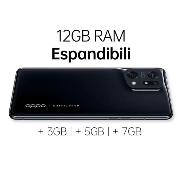 OPPO Find X5 Pro 17 cm (6.7&quot;) Doppia SIM Android 12 5G USB tipo-C 12 GB 256 GB 5000 mAh Nero , 140990 , Immagine 6