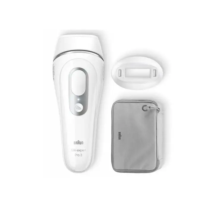 Braun Silk-expert Pro Silk expert Pro 3 PL3020, Epilatore A Luce Pulsata Donna, Per La Rimozione Permanente Dei Peli Visibili A Casa Tua, Bianco/Argento , 141363 , Immagine 6