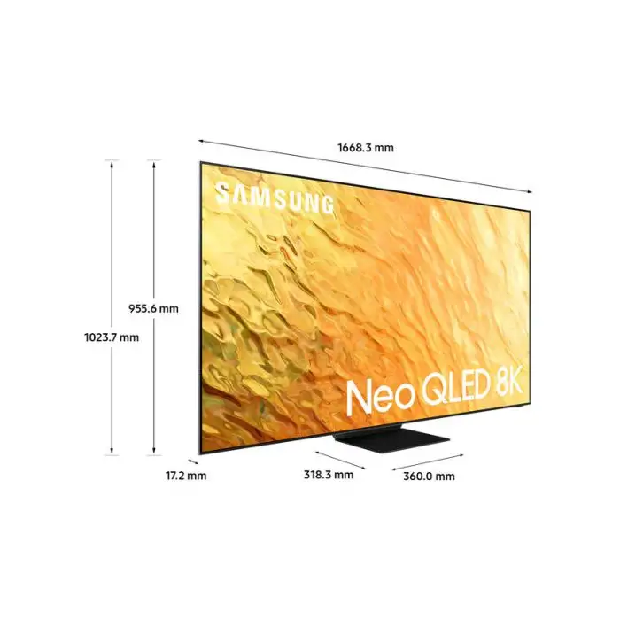 Samsung Neo QLED 8K 75” QE75QN800B Smart TV Wi-Fi Stainless Steel , 143546 , Immagine 4