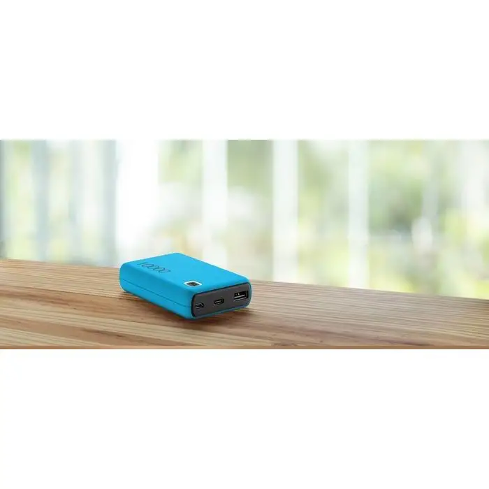 Cellularline Power Bank ESSENCE 10000 Caricabatterie portatile da 10000mAh Blu , 140082 , Immagine 3