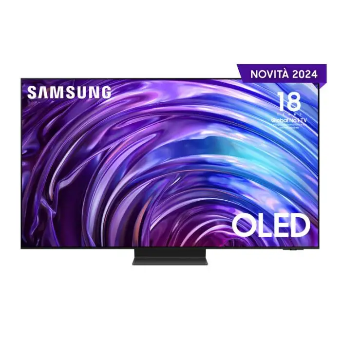 Samsung QE55S95DATXZT Televisione Smart TV 55 Pollici Oled 4K Graphite Black Processore NQ4 AI GEN2 OLED Glare Free Infinity One Design Dolby Atmos , 153292 , Immagine 2