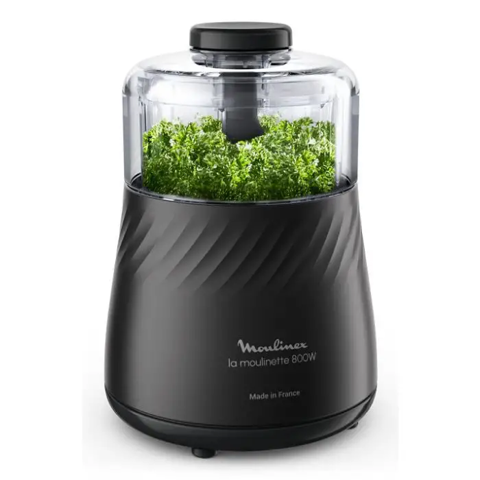 Moulinex DP710810Tritatutto La Moulinette Eco Respect elettrico 0,5 L 800 W Nero, Trasparente , 156058 , Immagine 2