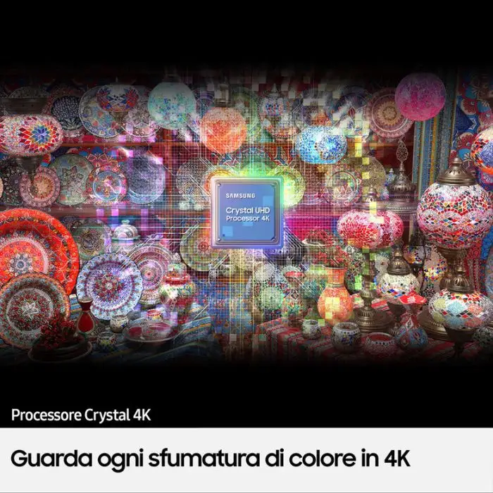 Samsung Series 8 TV Crystal UHD 4K 55” UE55BU8070 Smart TV Wi-Fi Black , 141958 , Immagine 7