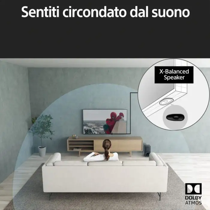 Sony BRAVIA, KD-75X81K, Smart Google TV, 75&#039;&#039; Pollici, LED, 4K UHD, HDR, Perfect for Playstation, con BRAVIA CORE , 141965 , Immagine 4