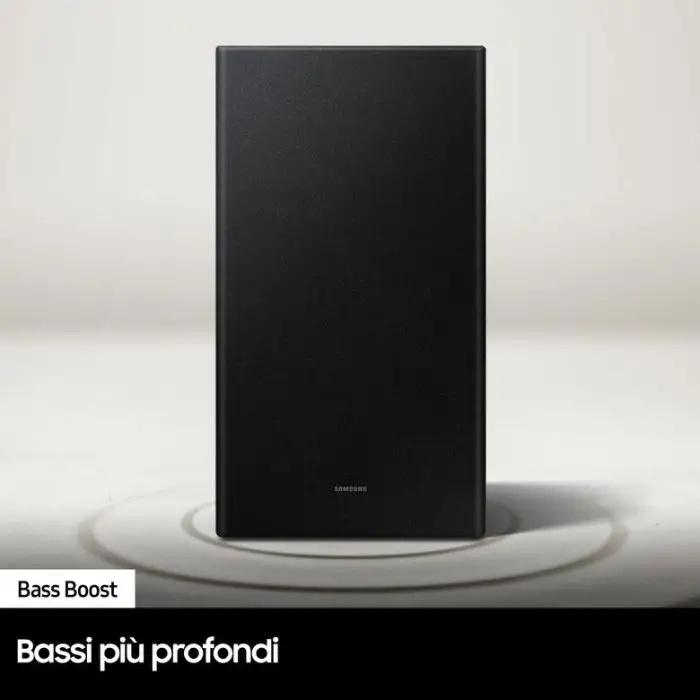 Samsung Soundbar HW-B550/ZF con subwoofer 2.1 canali 410W, audio 3D, suono ottimizzato, bassi profondi, gaming mode , 141994 , Immagine 20