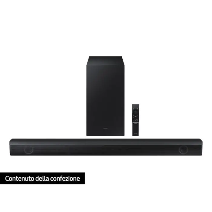 Samsung Soundbar HW-B550/ZF con subwoofer 2.1 canali 410W, audio 3D, suono ottimizzato, bassi profondi, gaming mode , 141994 , Immagine 22