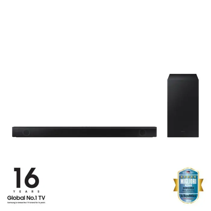 Samsung Soundbar HW-B550/ZF con subwoofer 2.1 canali 410W, audio 3D, suono ottimizzato, bassi profondi, gaming mode , 141994 , Immagine 17