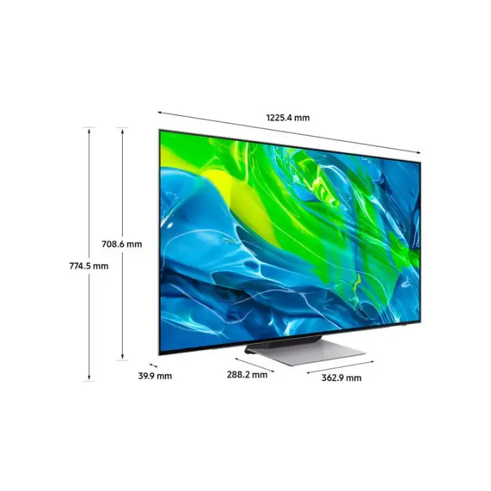 Samsung Series 9 TV OLED 4K 55” QE55S95B Smart TV Wi-Fi Eclipse Silver Processore Neural Quantum 4K Ultra sottile Gaming mode Suono 3D , 141853 , Immagine 4