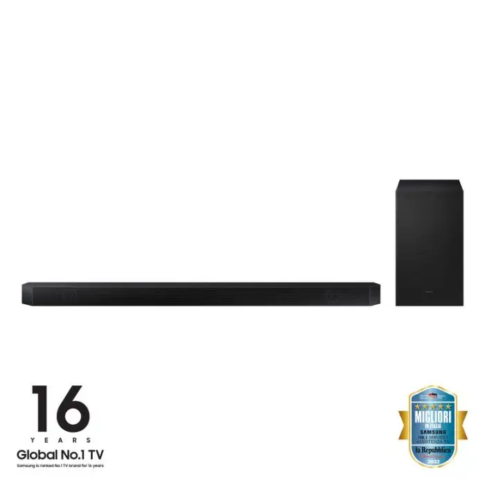 Samsung Soundbar HW-Q700B/ZF con subwoofer 3.1.2 canali 320W, audio 3D wireless ottimizzato, effetto cinema surround , 141990 , Immagine 7