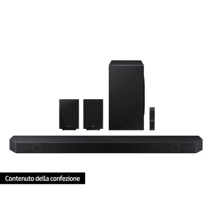 Samsung Soundbar HW-Q990B/ZF con subwoofer e speaker 11.1.4 canali 656W, audio 3D wireless ottimizzato, effetto cinema surround , 143933 , Immagine 11