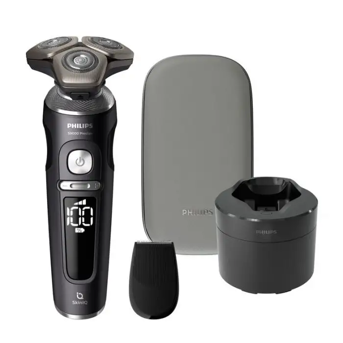 Philips Shaver S9000 Prestige SP9840/32 Rasoio elettrico Wet &amp; Dry con SkinIQ , 150086 , Immagine 2